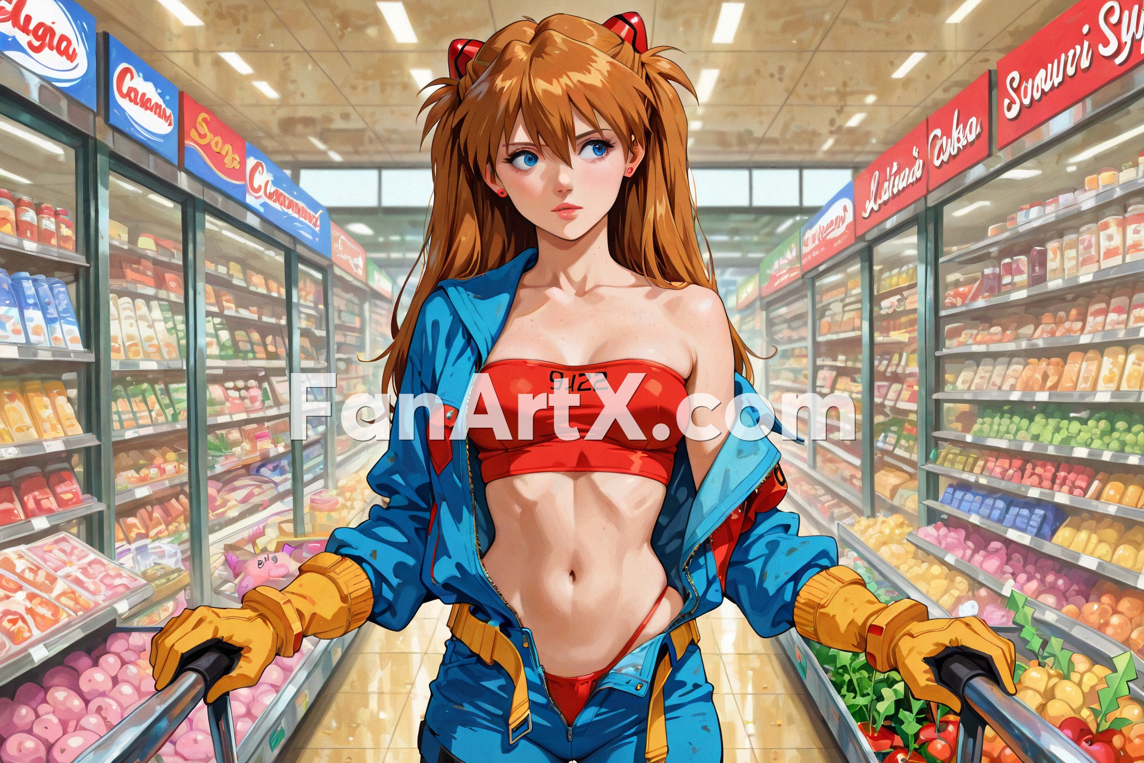 Asuka Langley Soryu fanart - Neon Genesis Evangelion Character 1154792